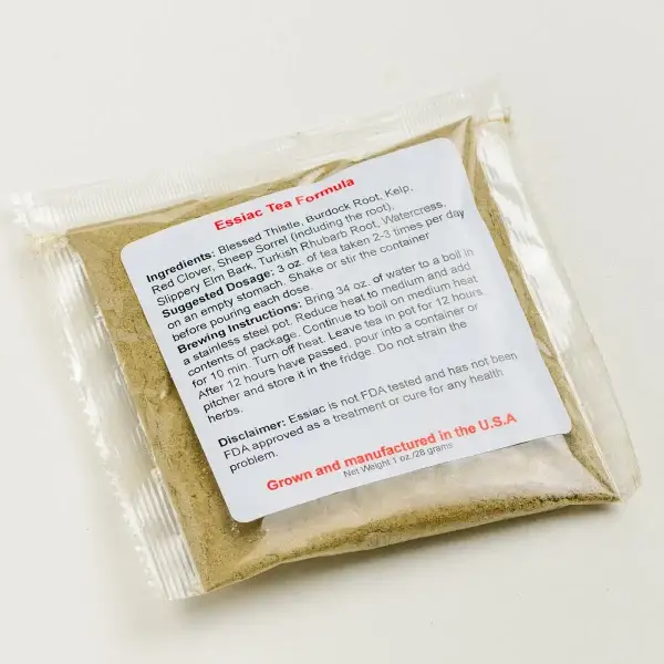 Essiac Kruidenthee 28g  – Zakje met originele kruiden
